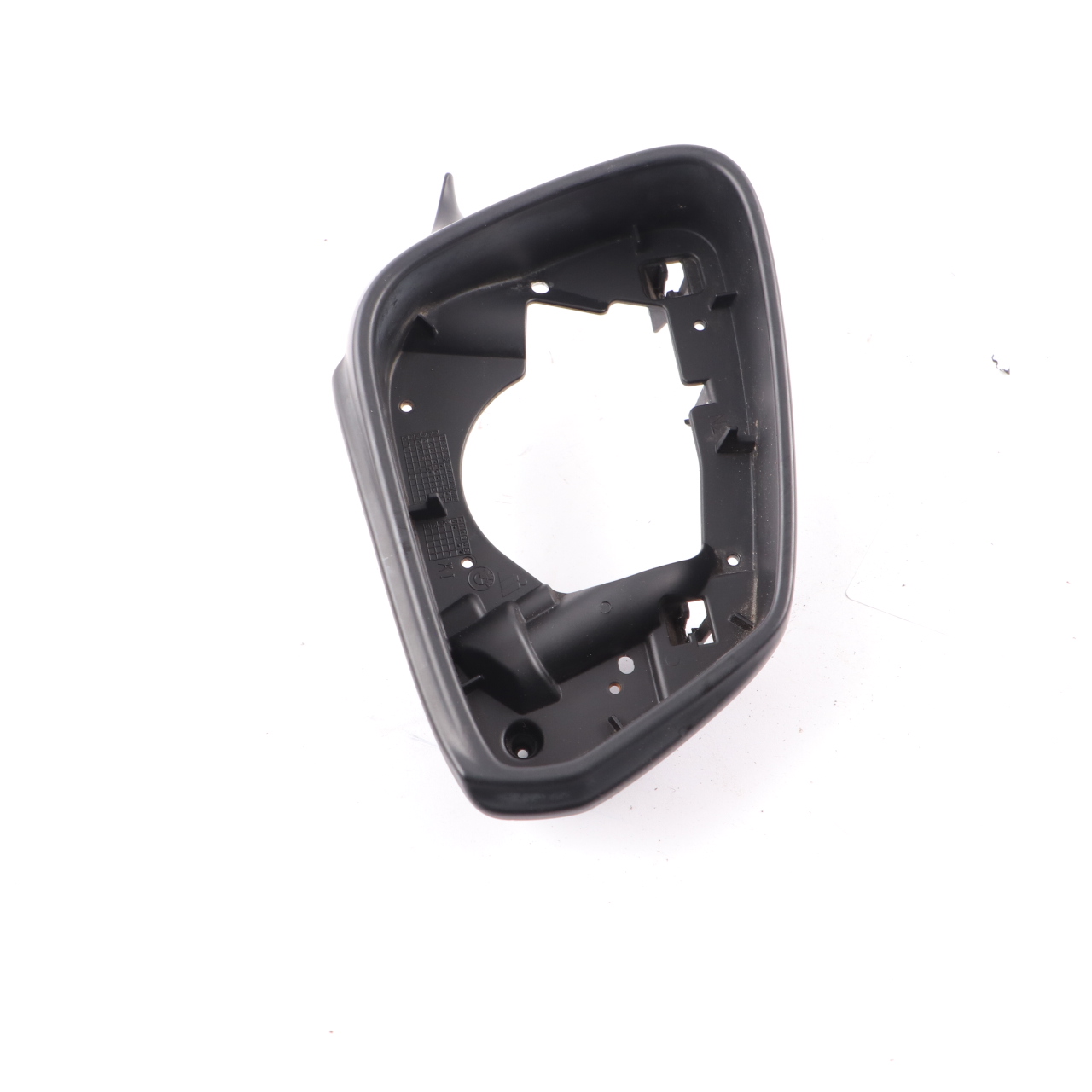 Housing BMW F10 F11 LCI Wing Mirror Support Ring Frame Right O/S Black 7308640