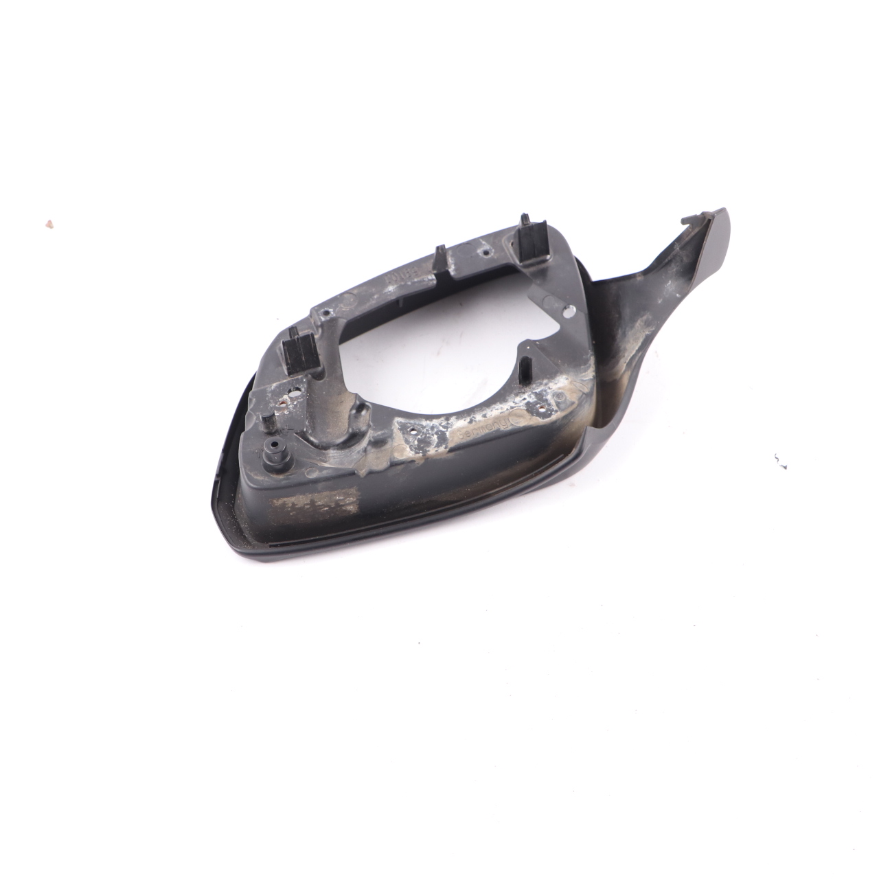 Housing BMW F10 F11 LCI Wing Mirror Support Ring Frame Right O/S Black 7308640