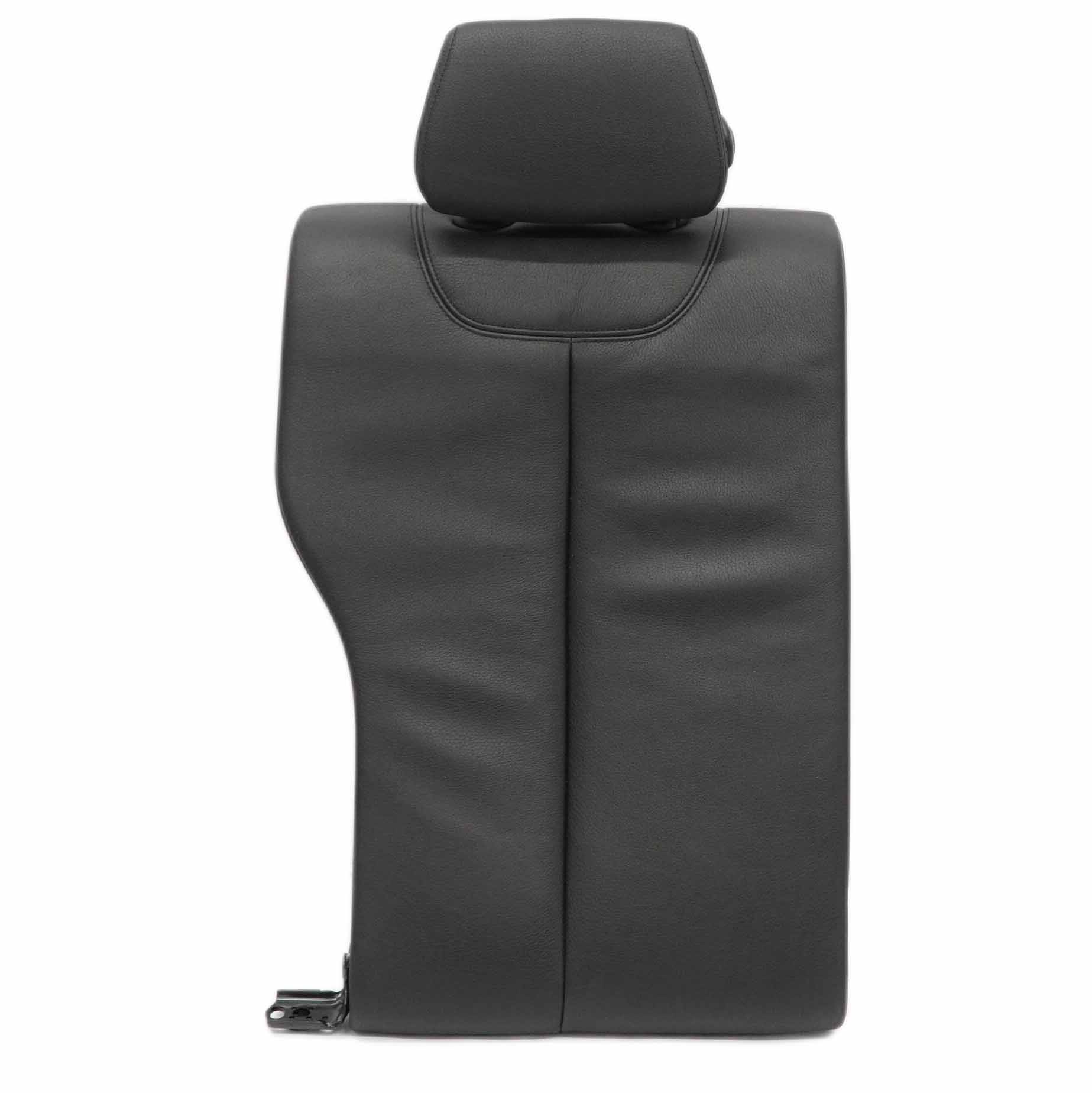 BMW F30 Seat Backrest Cover Rear Right O/S Back Rest Leather Dakota Black