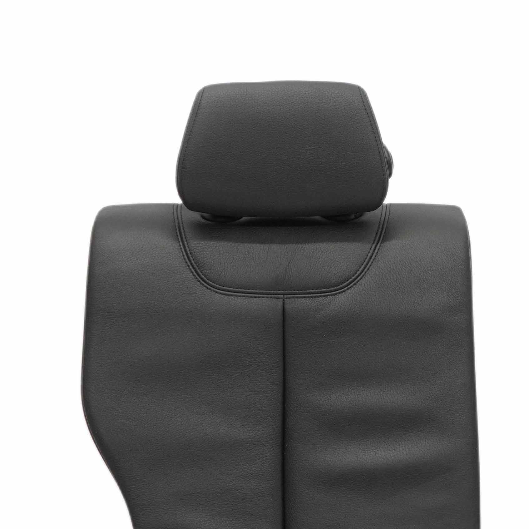 BMW F30 Seat Backrest Cover Rear Right O/S Back Rest Leather Dakota Black