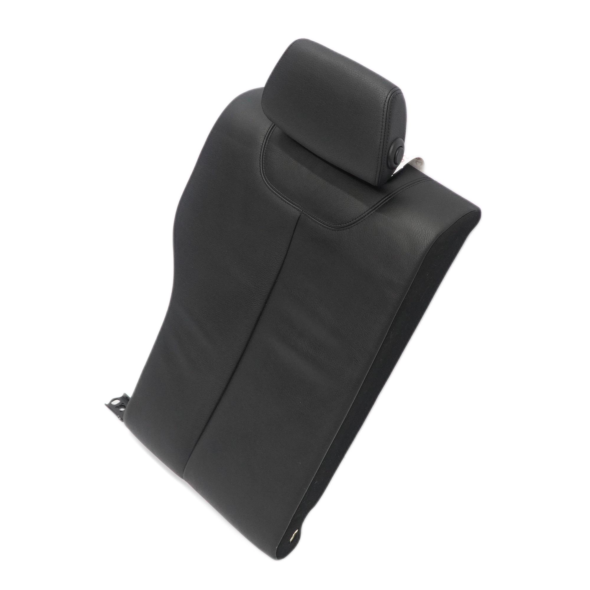 BMW F30 Seat Backrest Cover Rear Right O/S Back Rest Leather Dakota Black