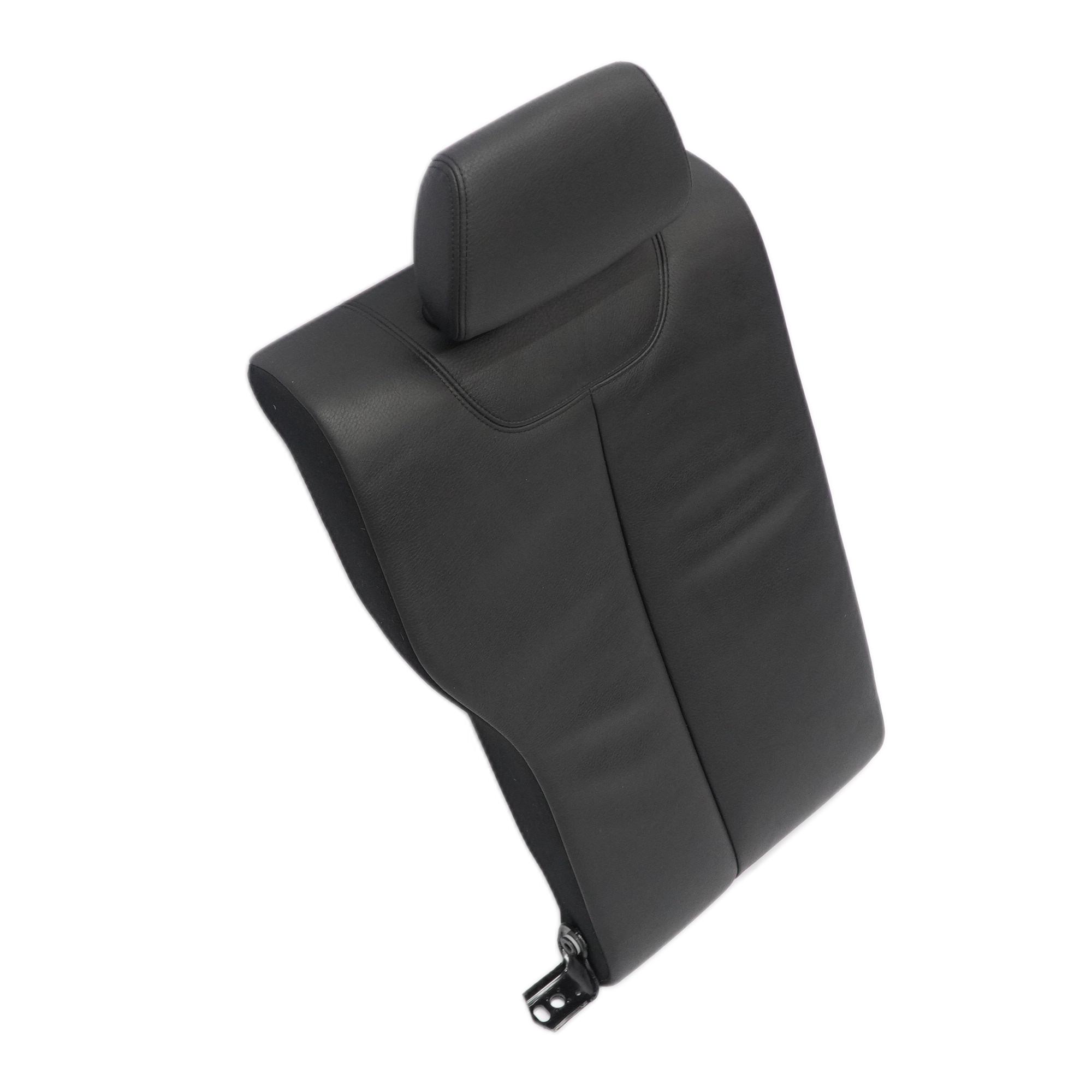 BMW F30 Seat Backrest Cover Rear Right O/S Back Rest Leather Dakota Black