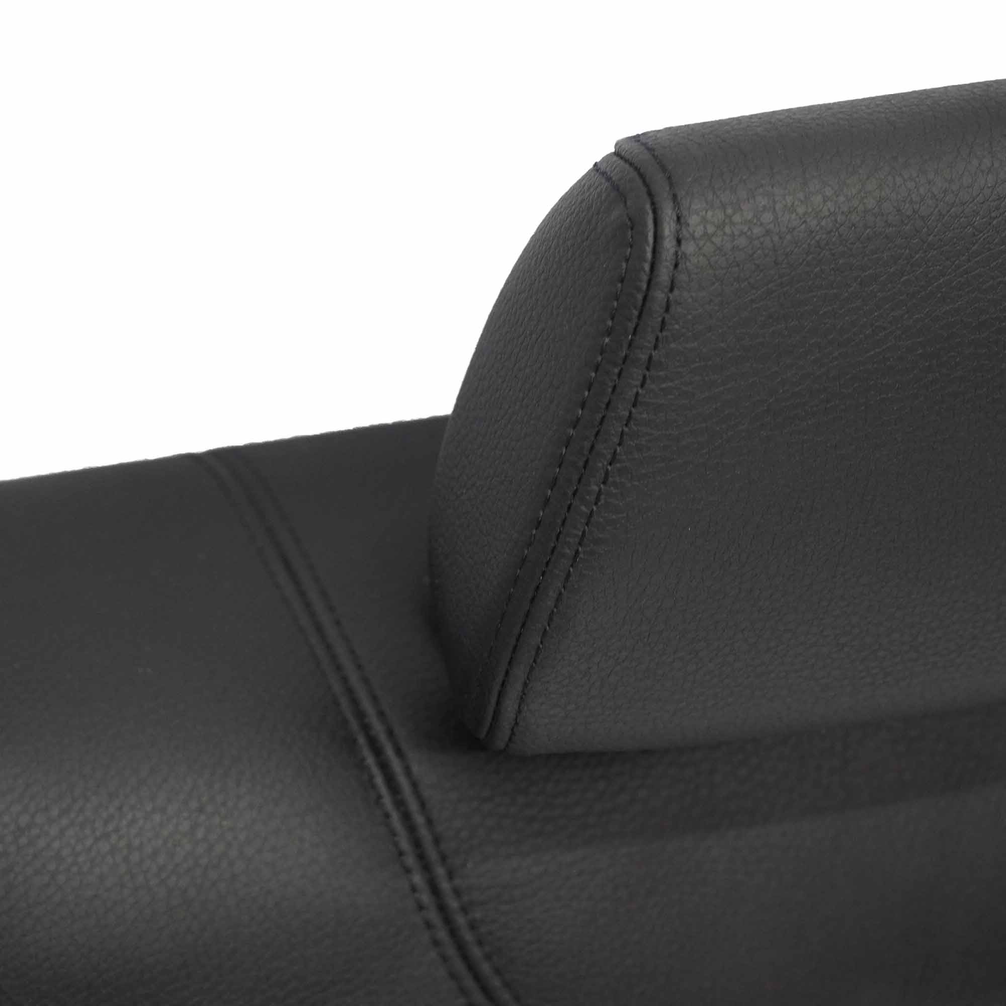 BMW F30 Seat Backrest Cover Rear Right O/S Back Rest Leather Dakota Black