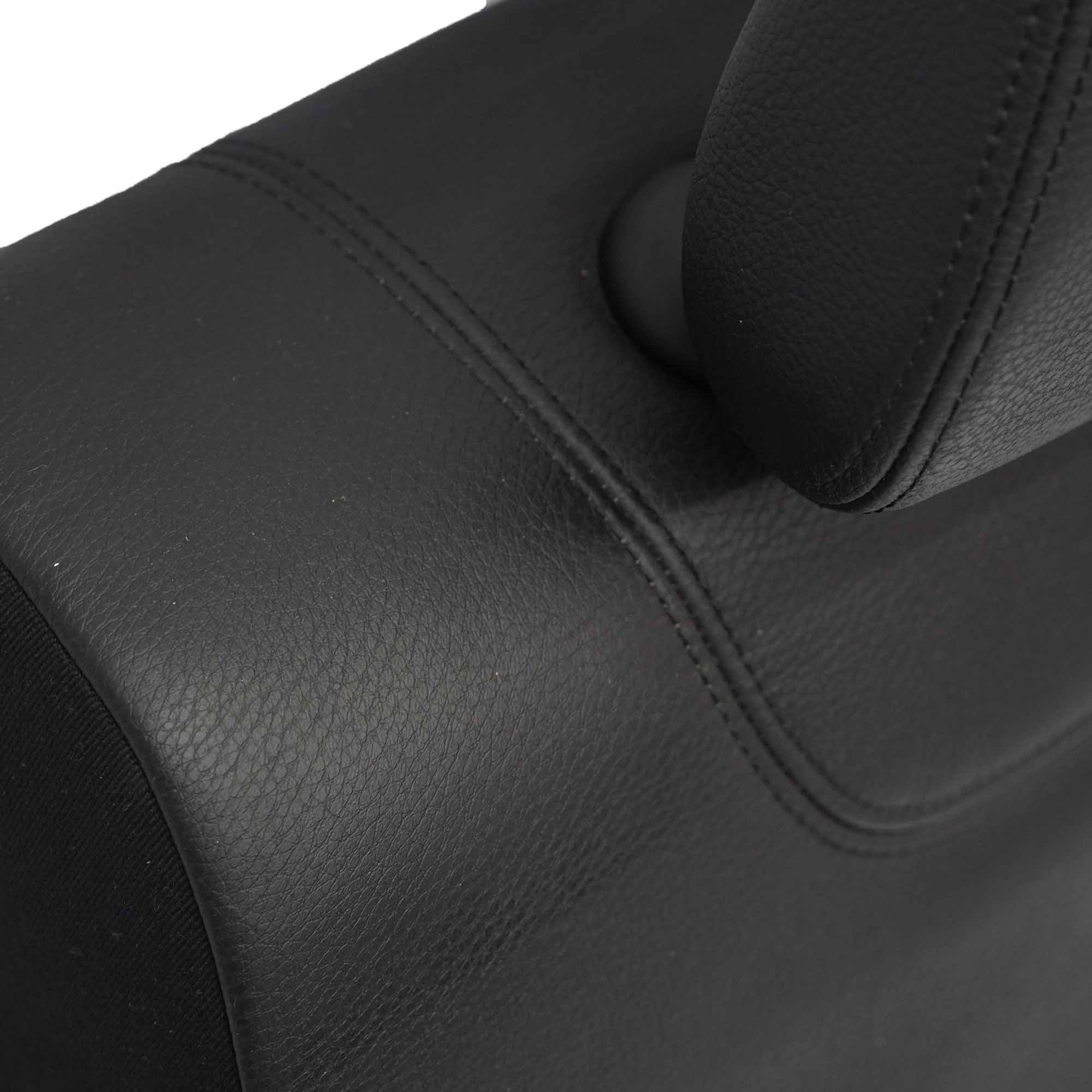 BMW F30 Seat Backrest Cover Rear Right O/S Back Rest Leather Dakota Black