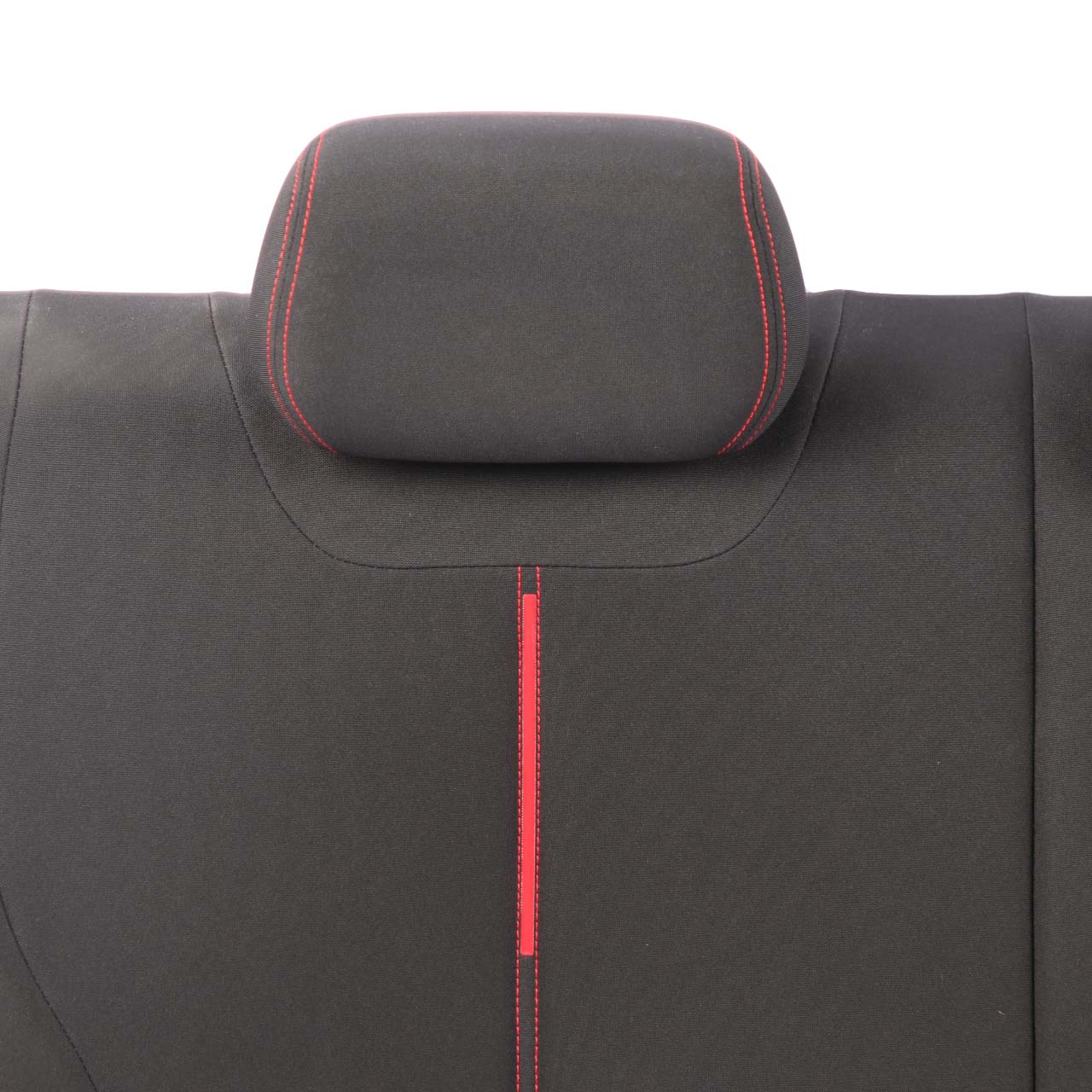 Rear Backrest BMW F30 Seat Interior Couch Cloth Fabric Track / Anthracite Red