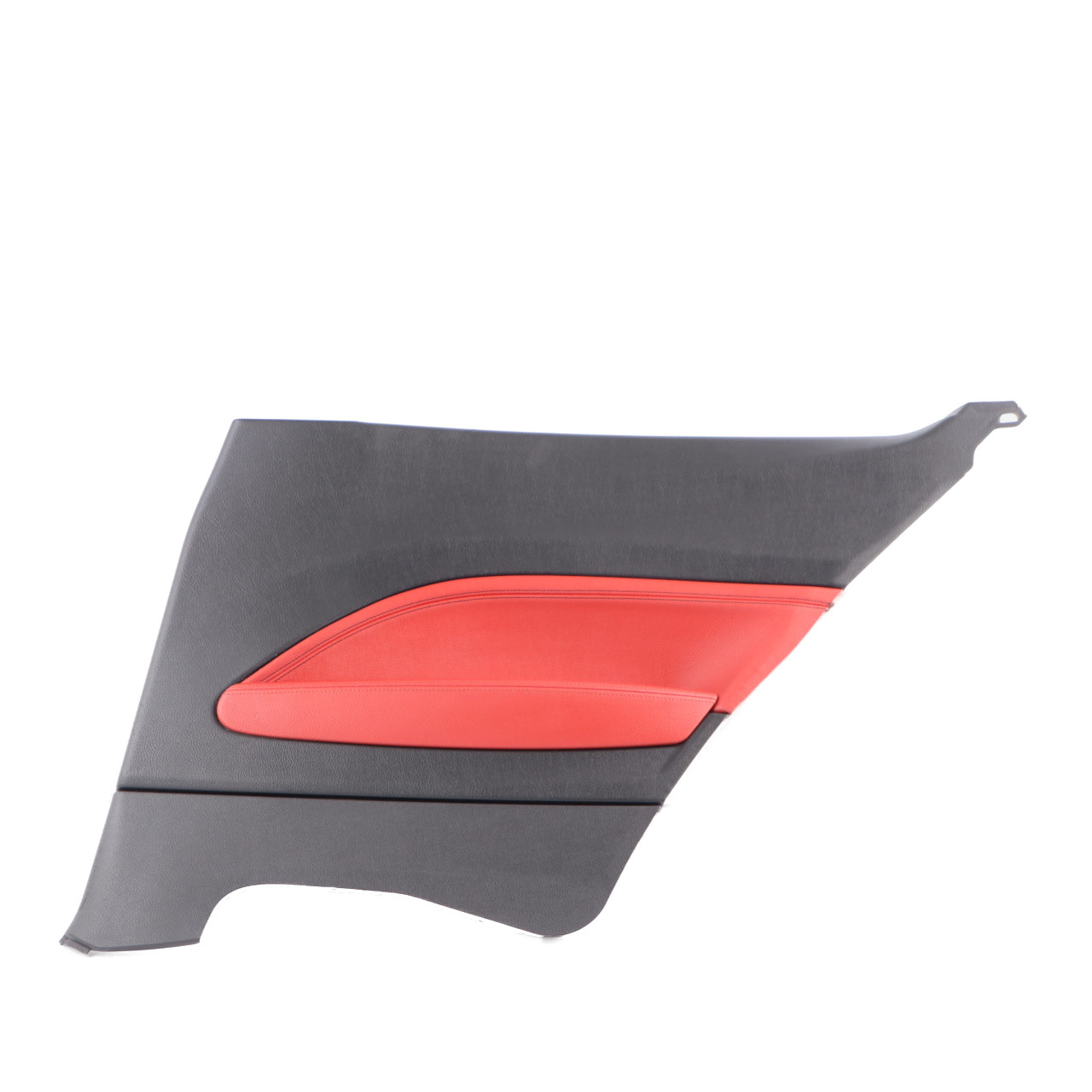 BMW F22 Lateral Trim Panel Rear Right O/S Trim Cover Red Leather Dakota