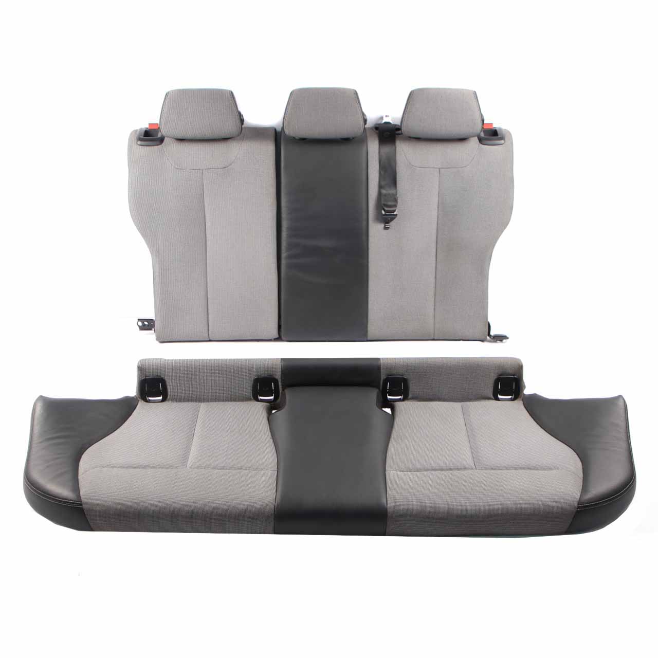 Seats BMW F20 Cloth Leather Metro Silver Black Interior Set Seat with Door Cards