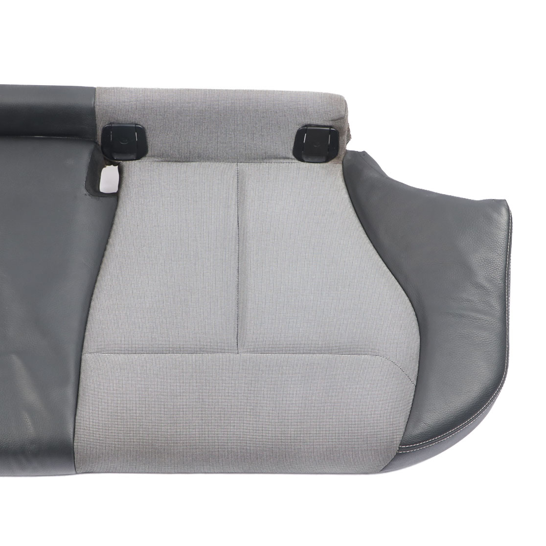 BMW F20 Rear Seat Bench Couch Sofa Cover Fabric Leather Metro Silver Black