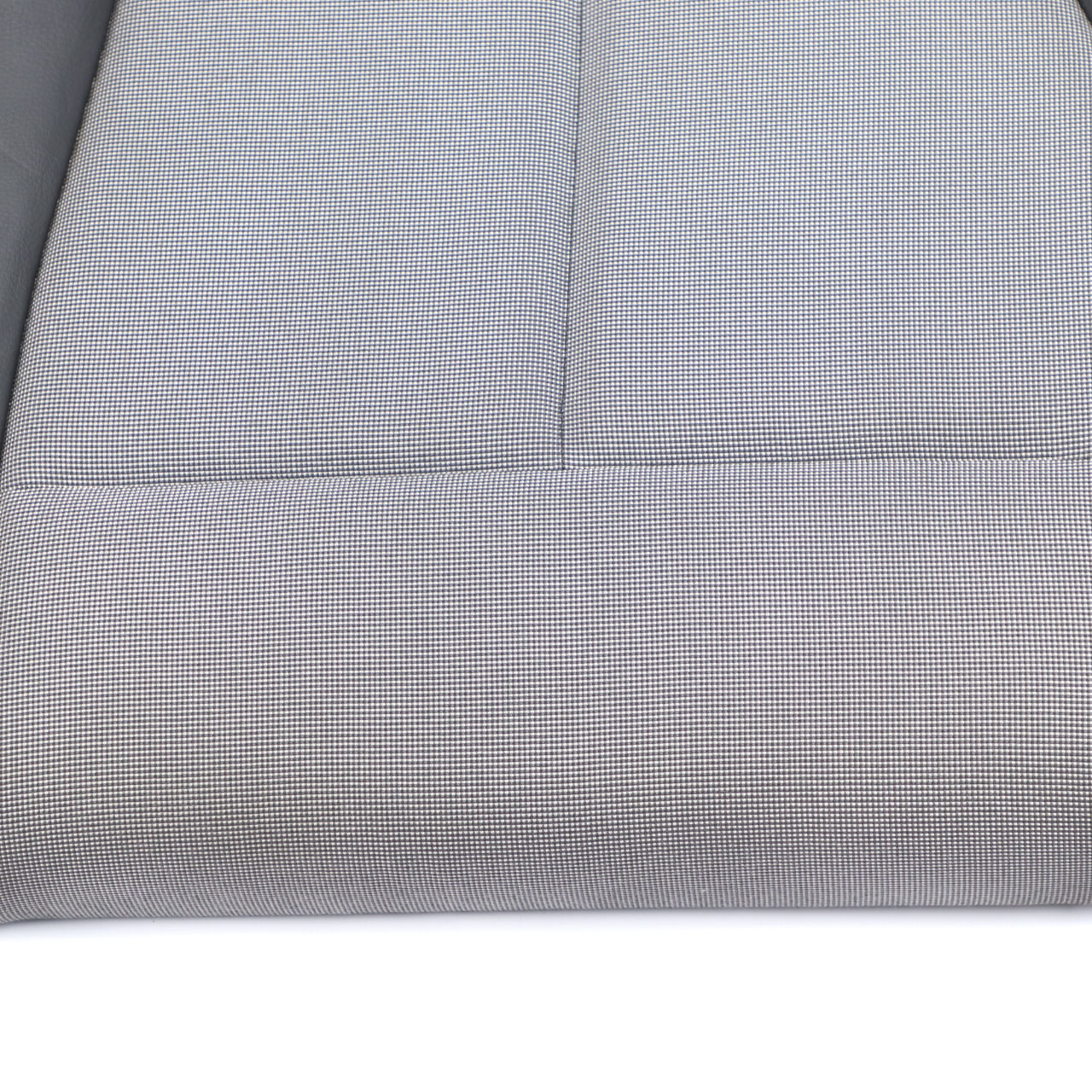 BMW F20 Rear Seat Bench Couch Sofa Cover Fabric Leather Metro Silver Black