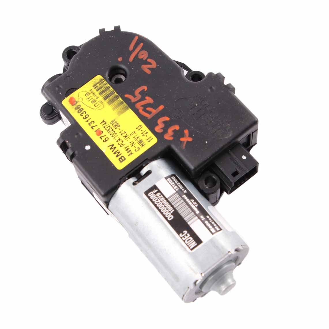 Sunroof Drive BMW X3 F25 Sliding Roof Unit Motor Actuator 7316396