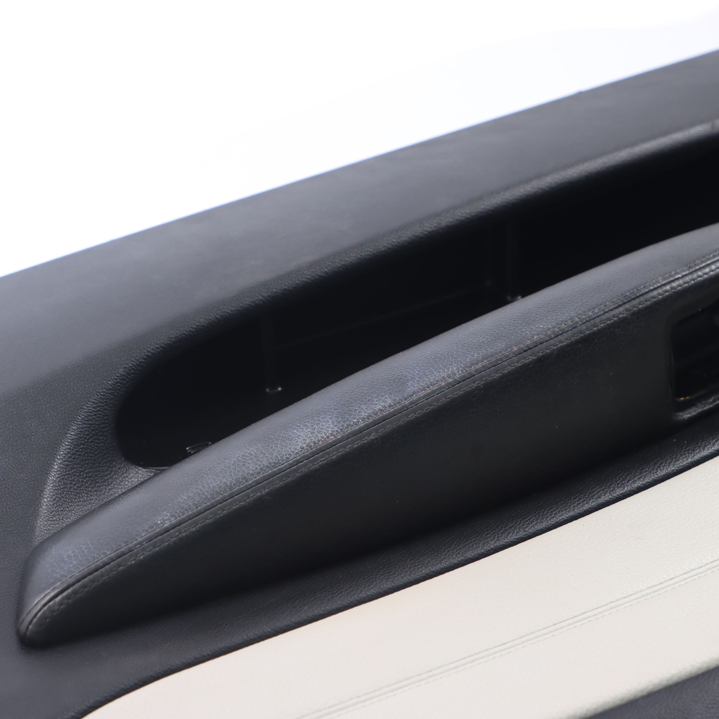 BMW E88 Door Card Front Right O/S Door Trim Panel Leather Boston Pearl Grey