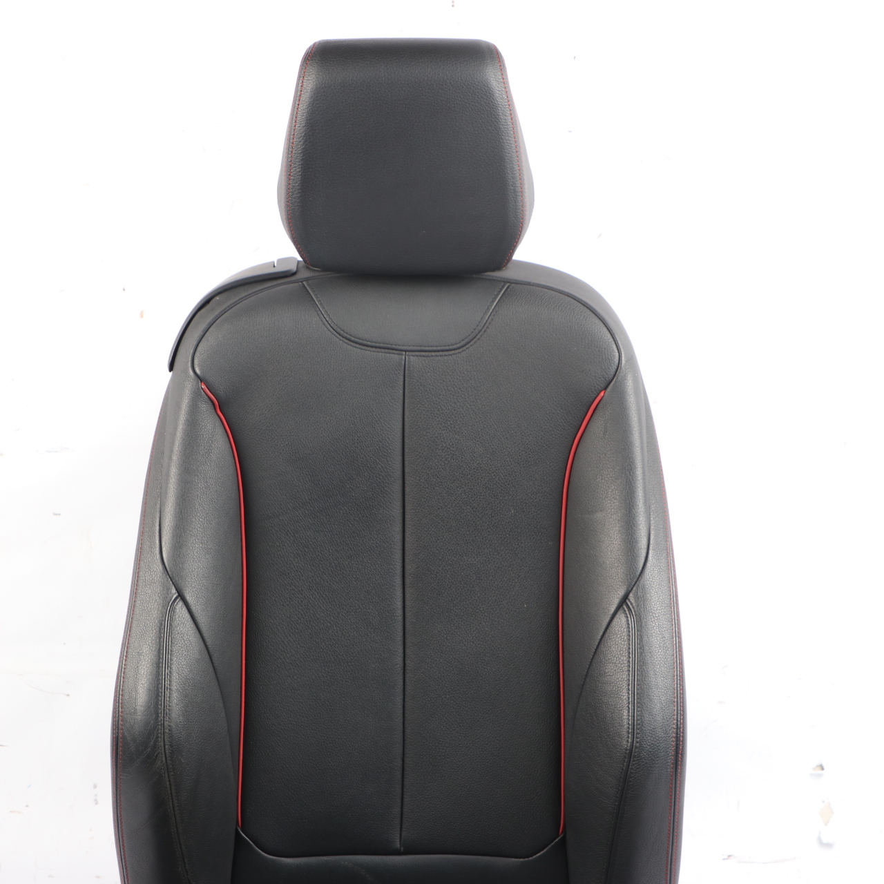 Front Seat BMW F21 F22 Right O/S M Sport Heated Leather Dakota Black Accent Red