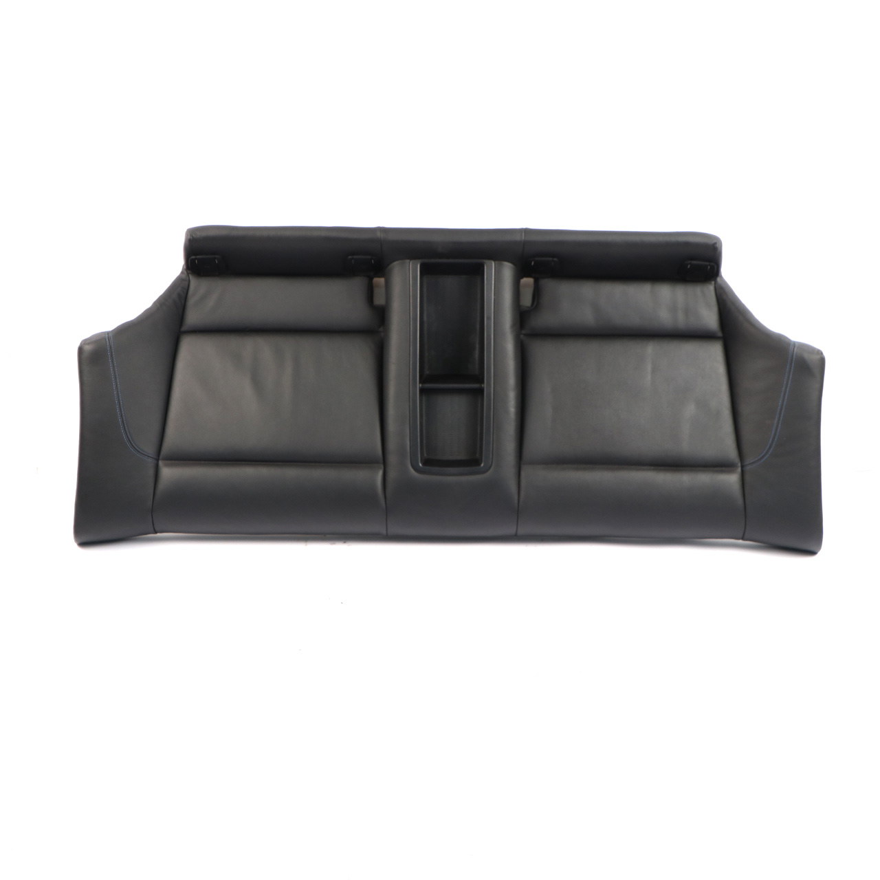 Rear Seat BMW E81 E82 Leather Interior Bench Couch Cover Boston Black Blue