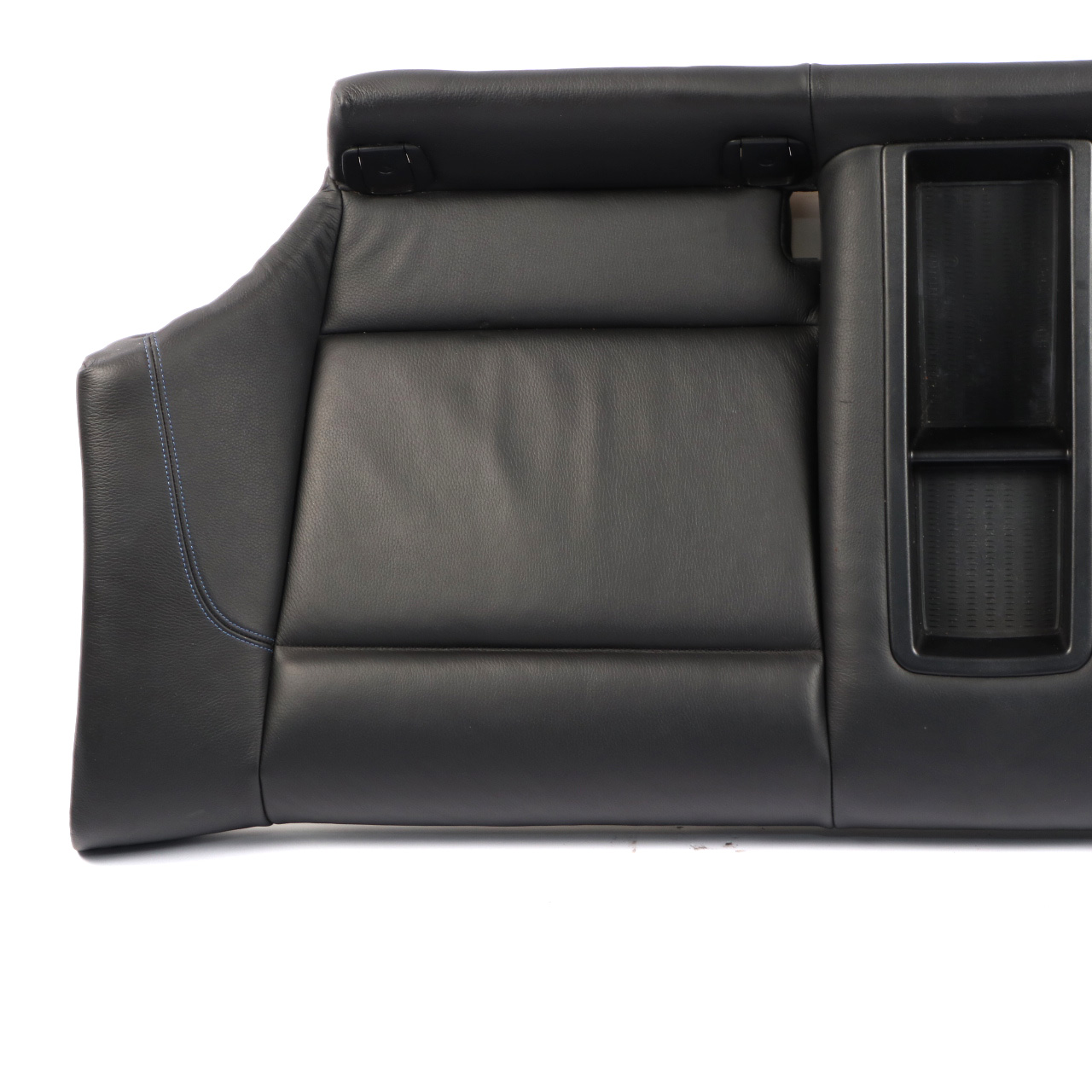 Rear Seat BMW E81 E82 Leather Interior Bench Couch Cover Boston Black Blue