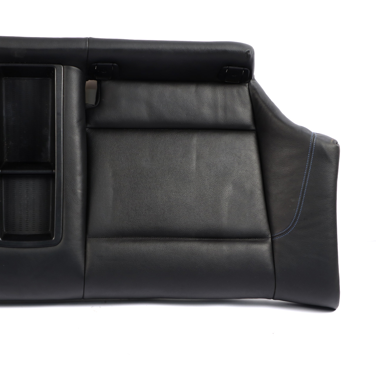 Rear Seat BMW E81 E82 Leather Interior Bench Couch Cover Boston Black Blue