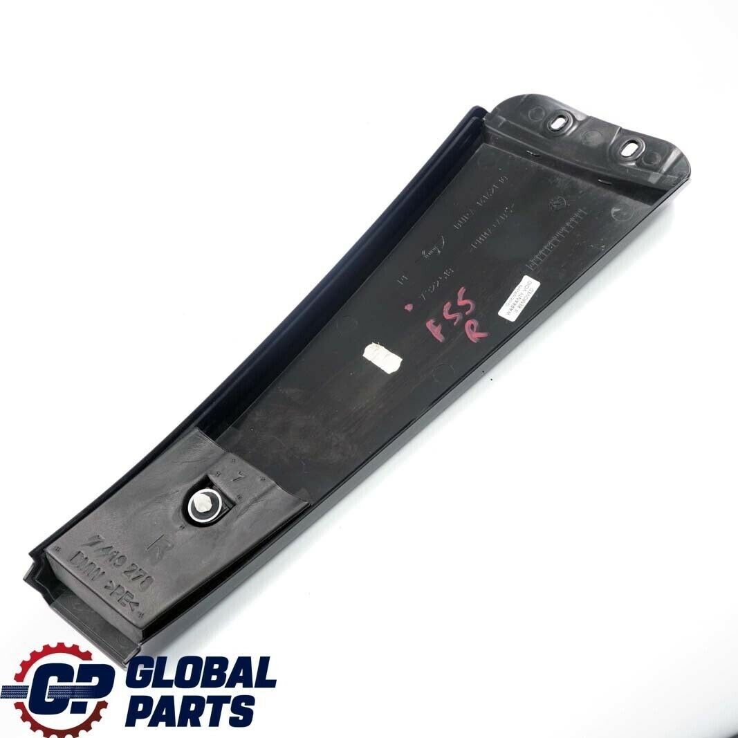 Mini Cooper One F55 Cover Trim Column B-Pillar Door Black Right O/S 7322518