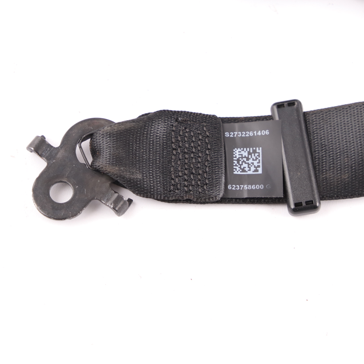 Seat Belt BMW F10 F11 Upper Seatbelt Front Right O/S Rema Black 7322614