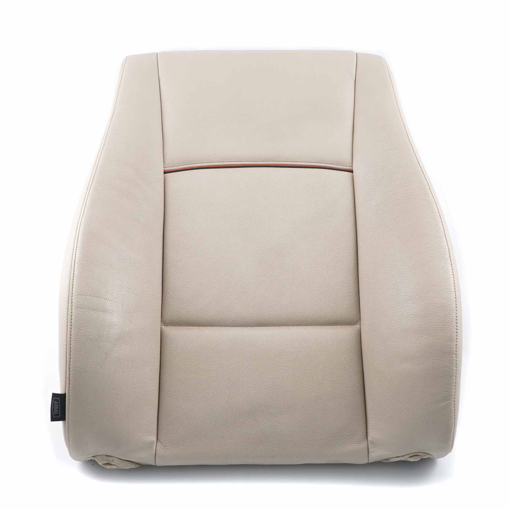 BMW E84 Seat Backrest Front Right O/S Heated Back Cover Oyster Leather Nevada