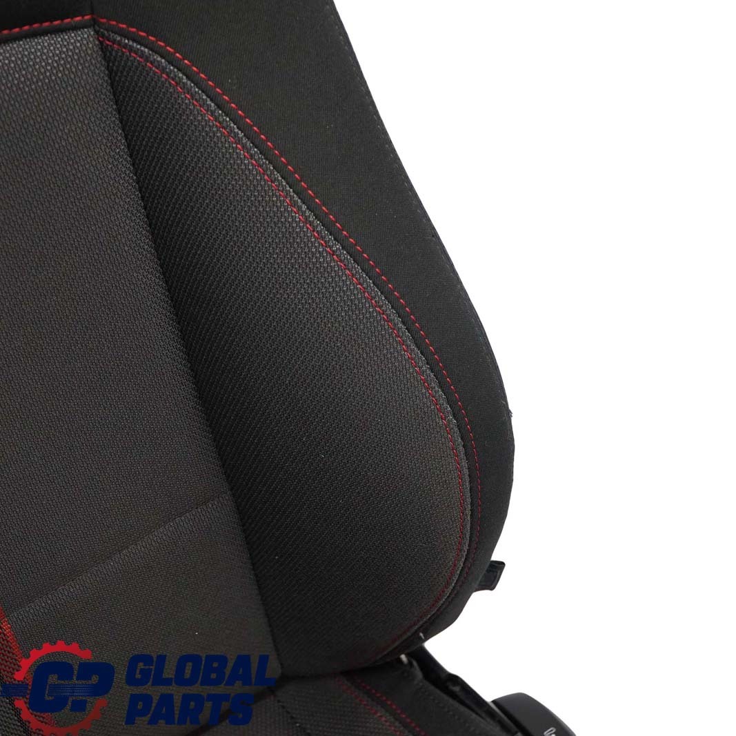 BMW X1 E84 Sport Front Left Seat Cloth  Median Anthracite Red 7324179