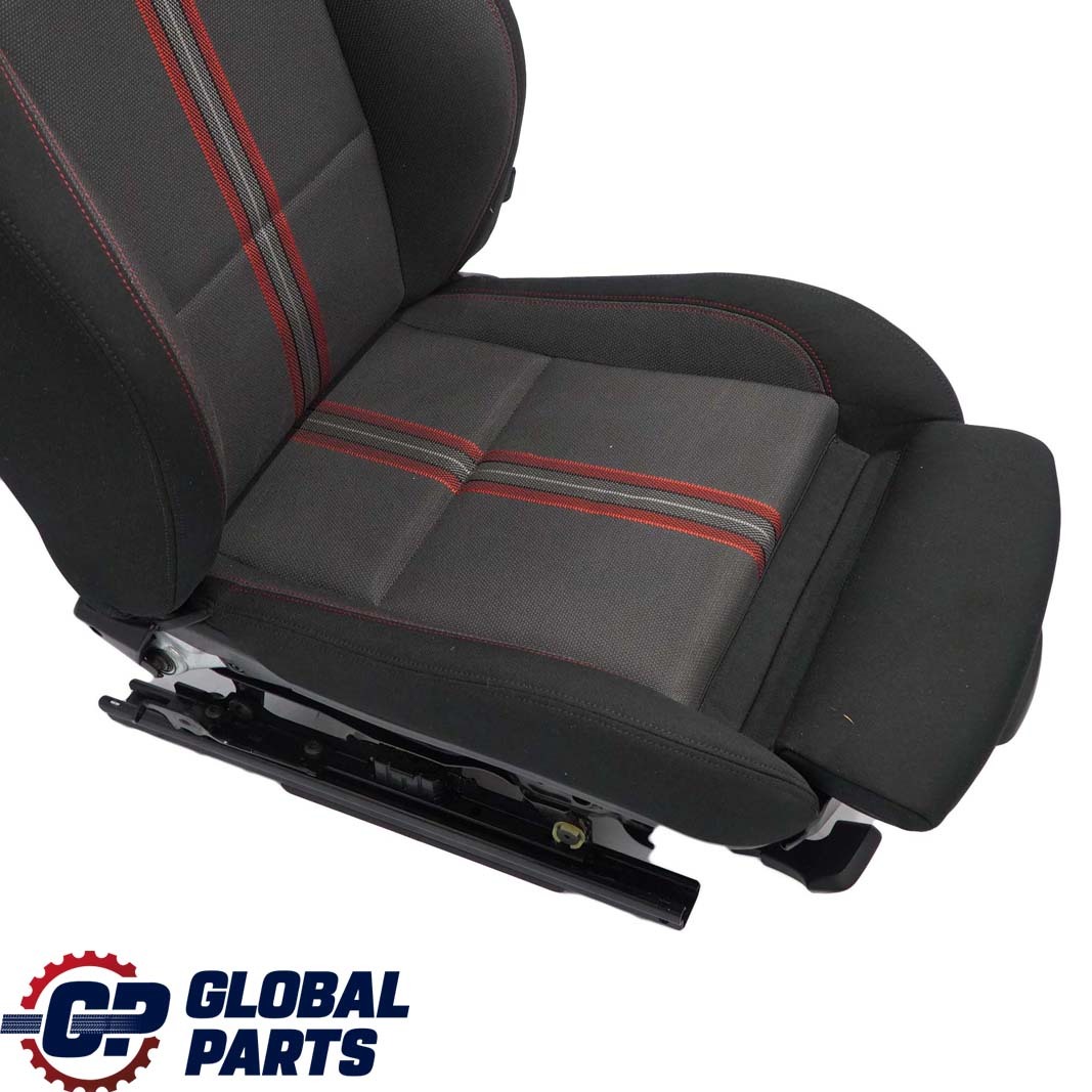 BMW X1 E84 Sport Front Left Seat Cloth  Median Anthracite Red 7324179