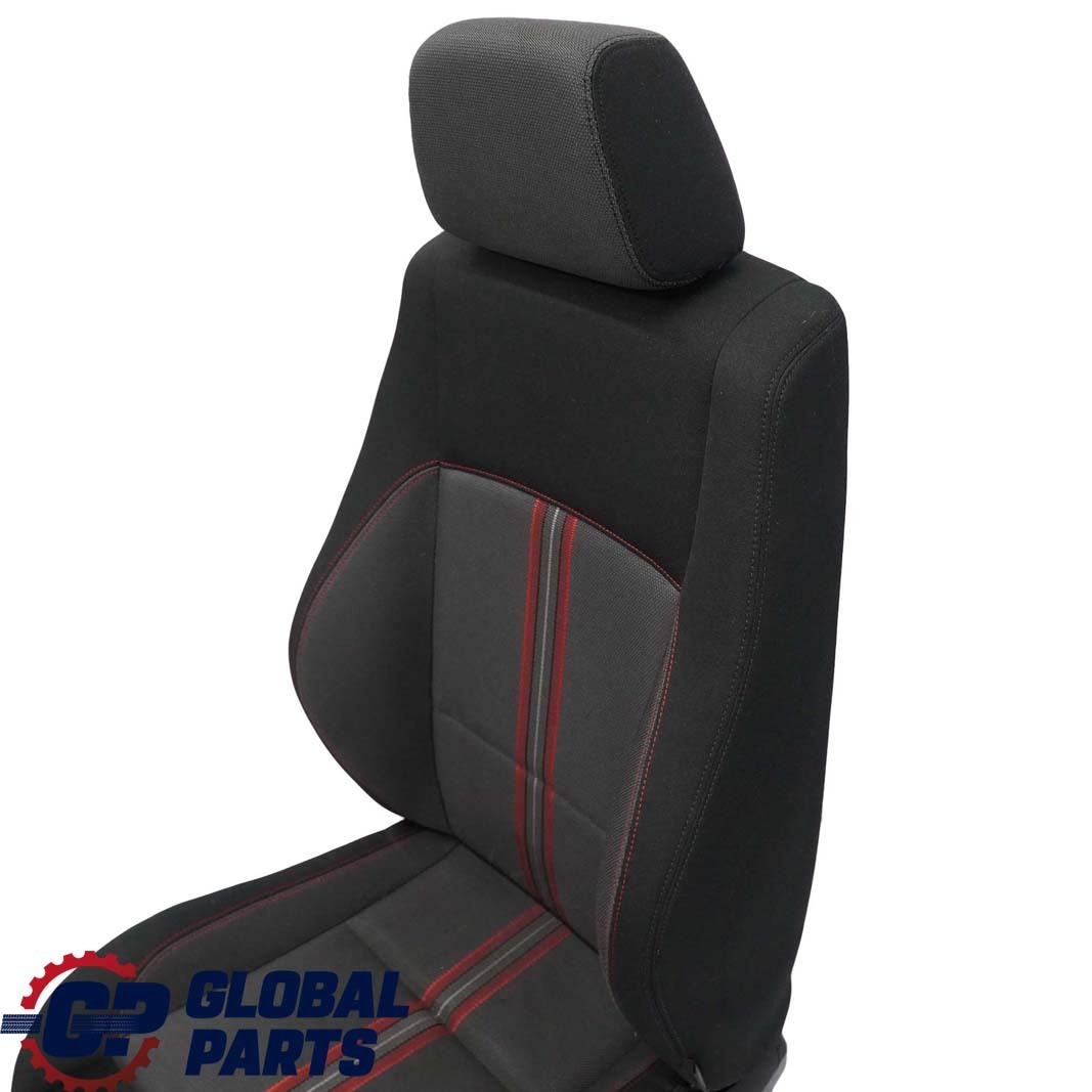 BMW X1 E84 Sport Front Left Seat Cloth  Median Anthracite Red 7324179