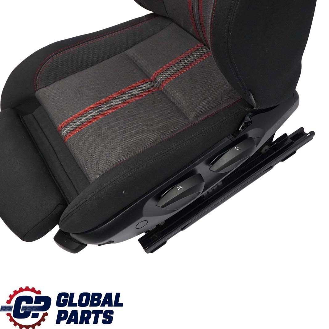 BMW X1 E84 Sport Front Left Seat Cloth  Median Anthracite Red 7324179