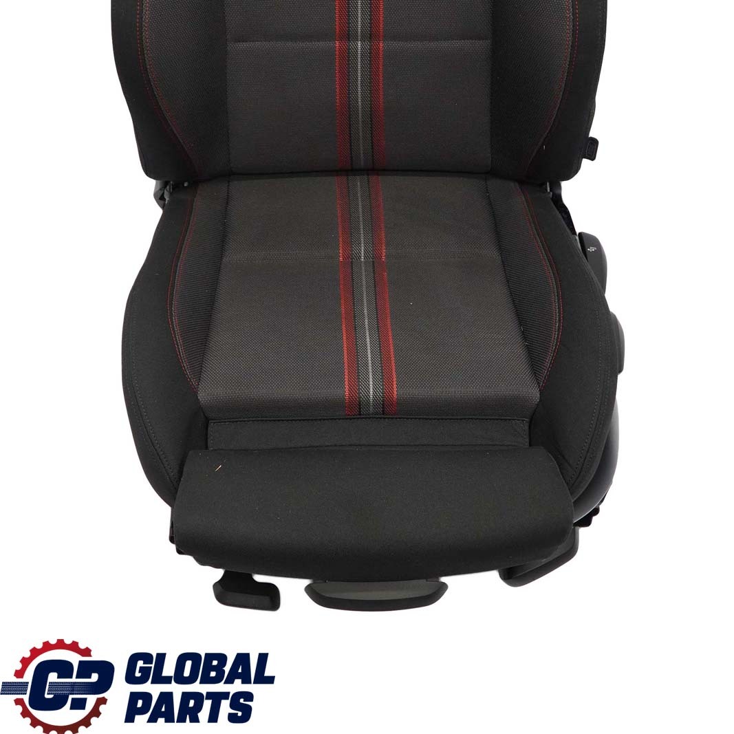 BMW X1 E84 Sport Front Left Seat Cloth  Median Anthracite Red 7324179