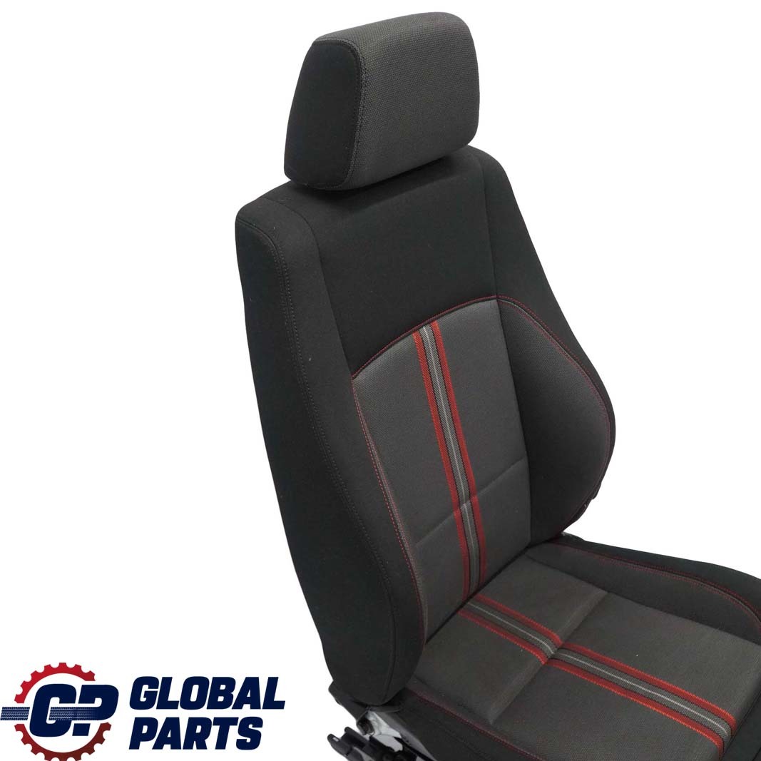 BMW X1 E84 Sport Front Left Seat Cloth  Median Anthracite Red 7324179