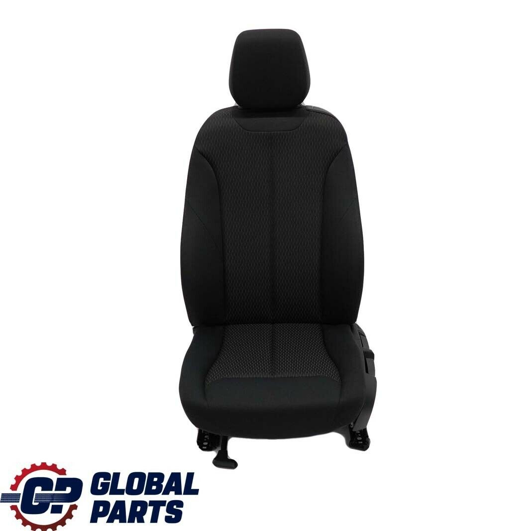 BMW F21 F22 F23 F32 Front Left N/S Seat Cloth Fabric Move / Anthracite Black 