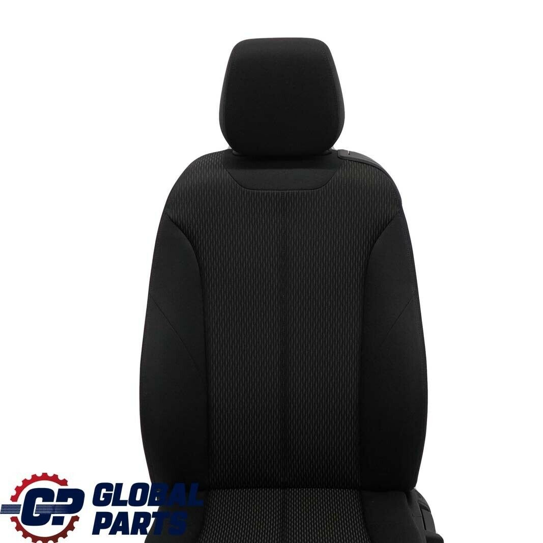 BMW F21 F22 F23 F32 Front Left N/S Seat Cloth Fabric Move / Anthracite Black 