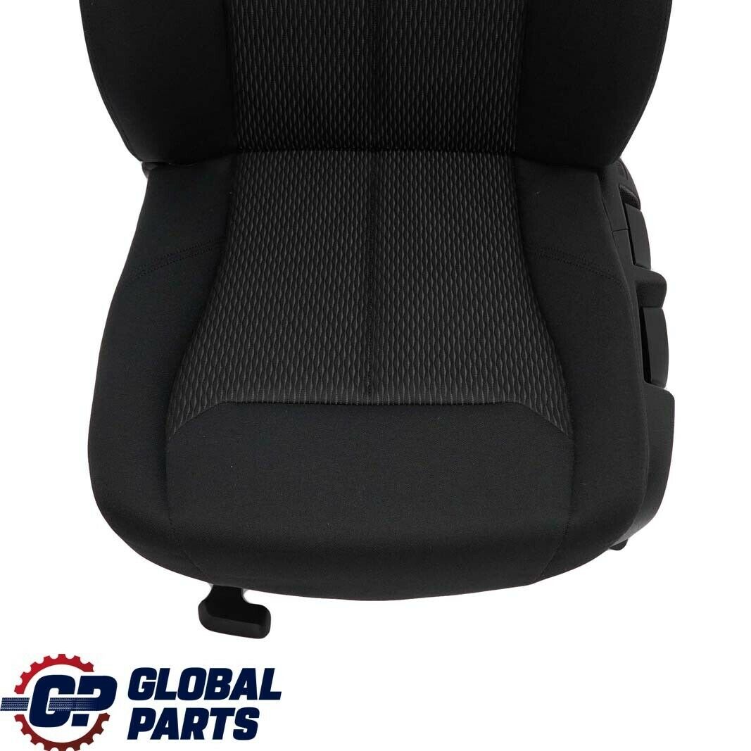 BMW F21 F22 F23 F32 Front Left N/S Seat Cloth Fabric Move / Anthracite Black 