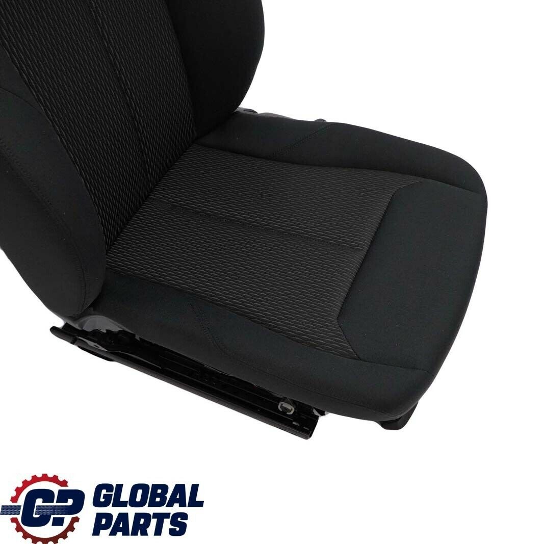 BMW F21 F22 F23 F32 Front Left N/S Seat Cloth Fabric Move / Anthracite Black 