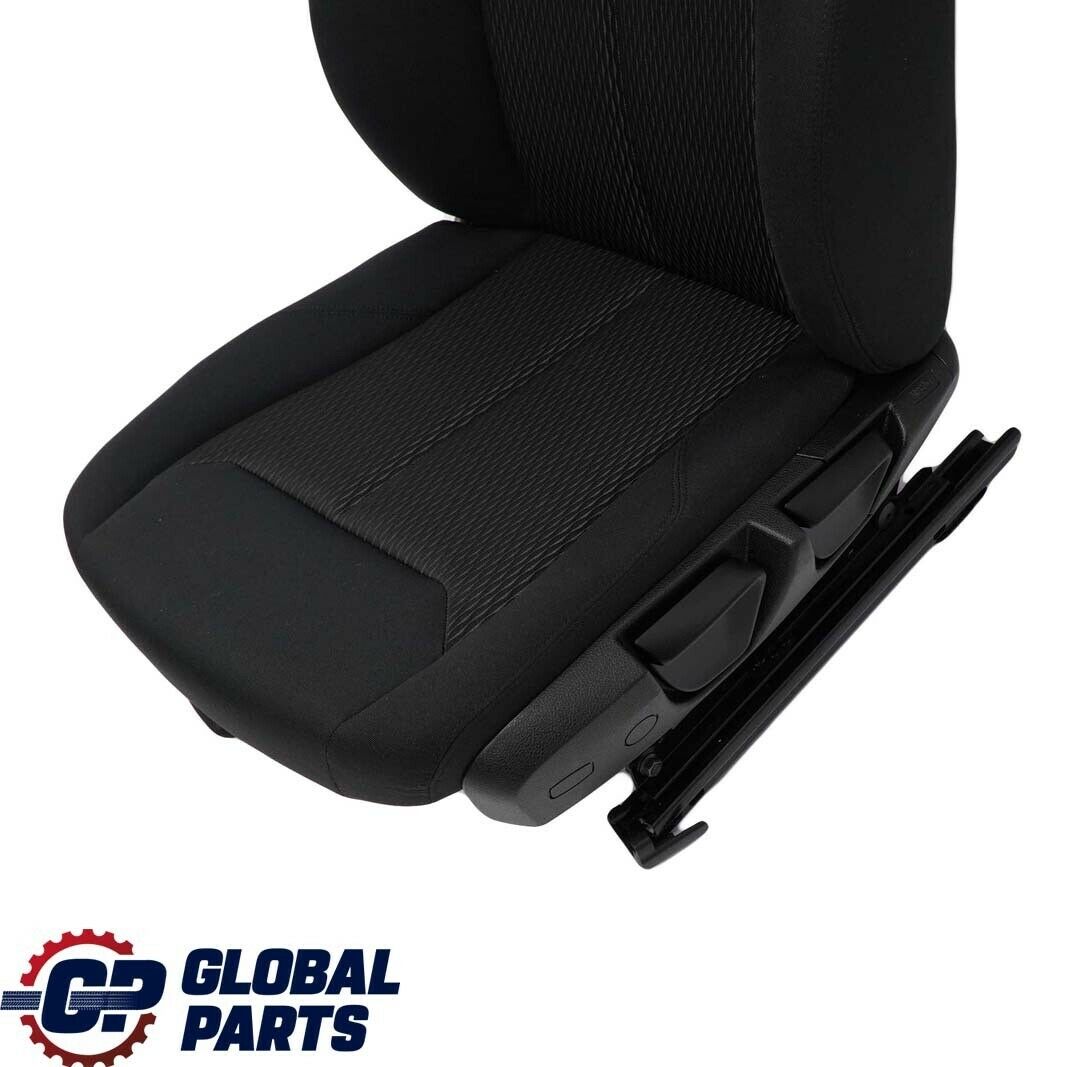 BMW F21 F22 F23 F32 Front Left N/S Seat Cloth Fabric Move / Anthracite Black 