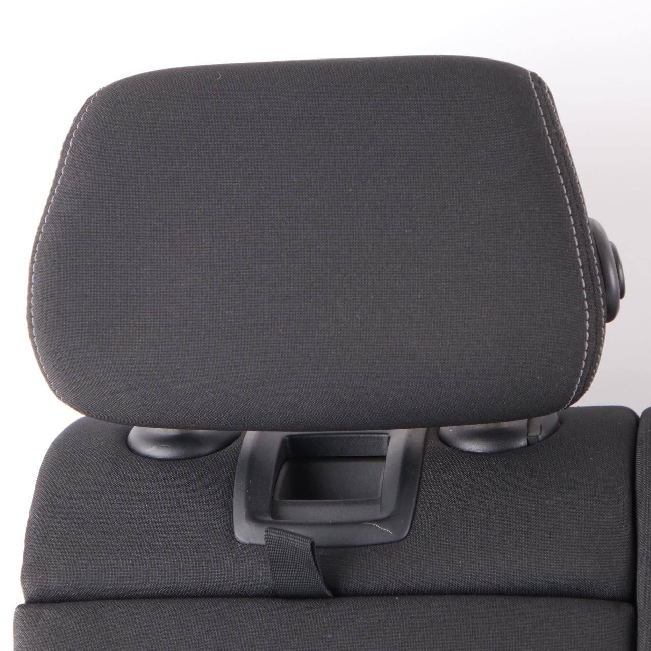 Seat Backrest BMW F34 GT Rear Left N/S Seat Back Cover Cloth Anthracite Grey