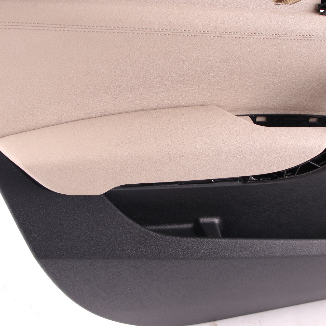 Door Card BMW E84 Front Left Door Lining Trim Leather Nevada Oyster