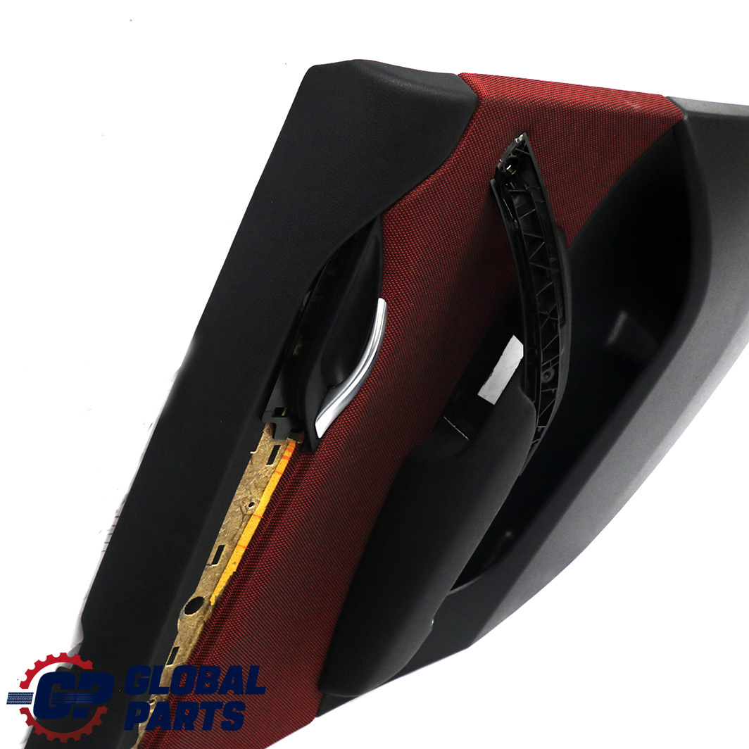 BMW X1 E84 Rear Left N/S Door Card Lining Trim Fabric Cloth Vermilion Red