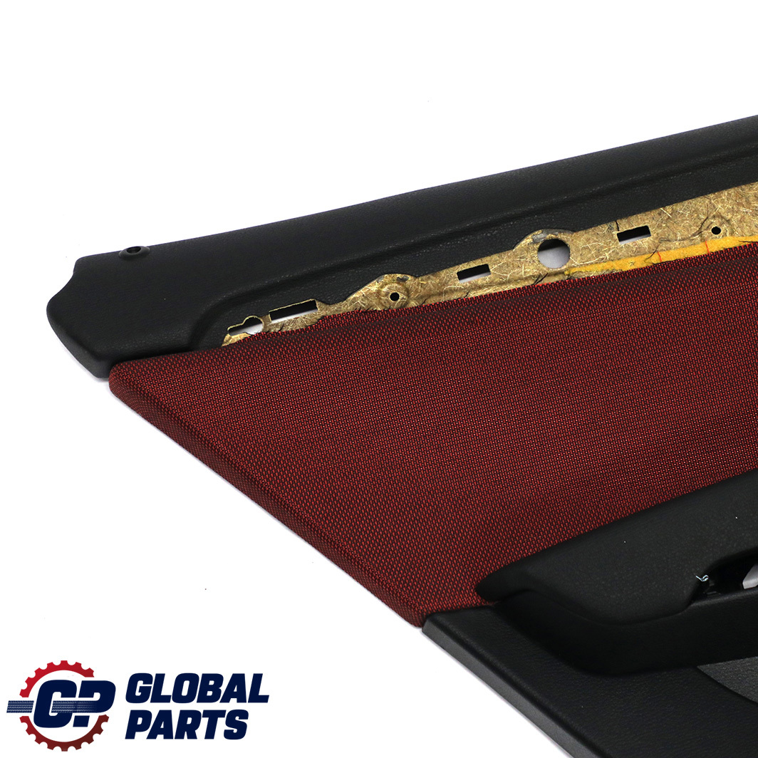 BMW X1 E84 Rear Left N/S Door Card Lining Trim Fabric Cloth Vermilion Red