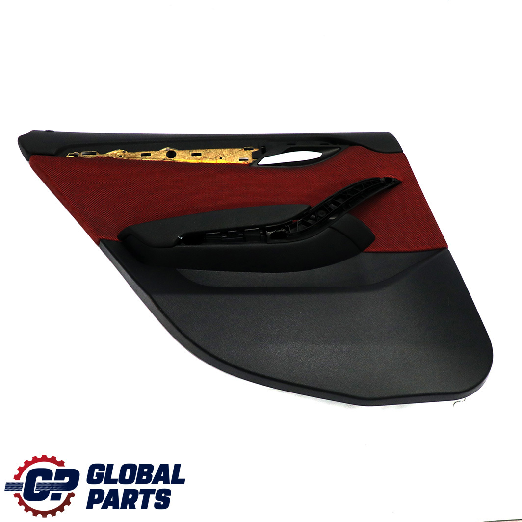 BMW X1 E84 Rear Left N/S Door Card Lining Trim Fabric Cloth Vermilion Red