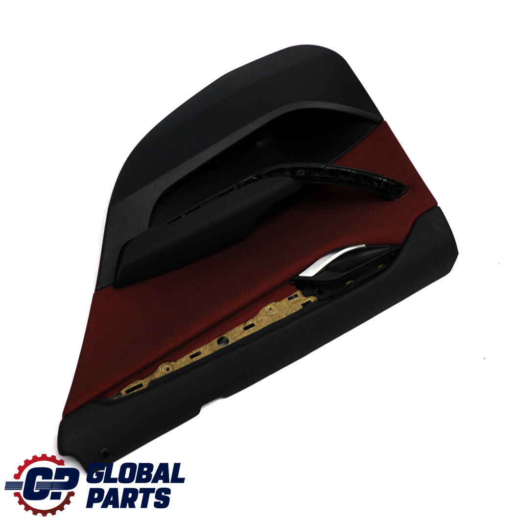 BMW X1 E84 Rear Right O/S Door Card Lining Trim Fabric Cloth Vermilion Red