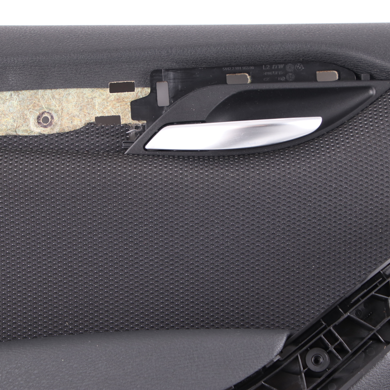 Door Card BMW X1 E84 Rear Left N/S Door Lining Trim Cloth Fabric Anthracite