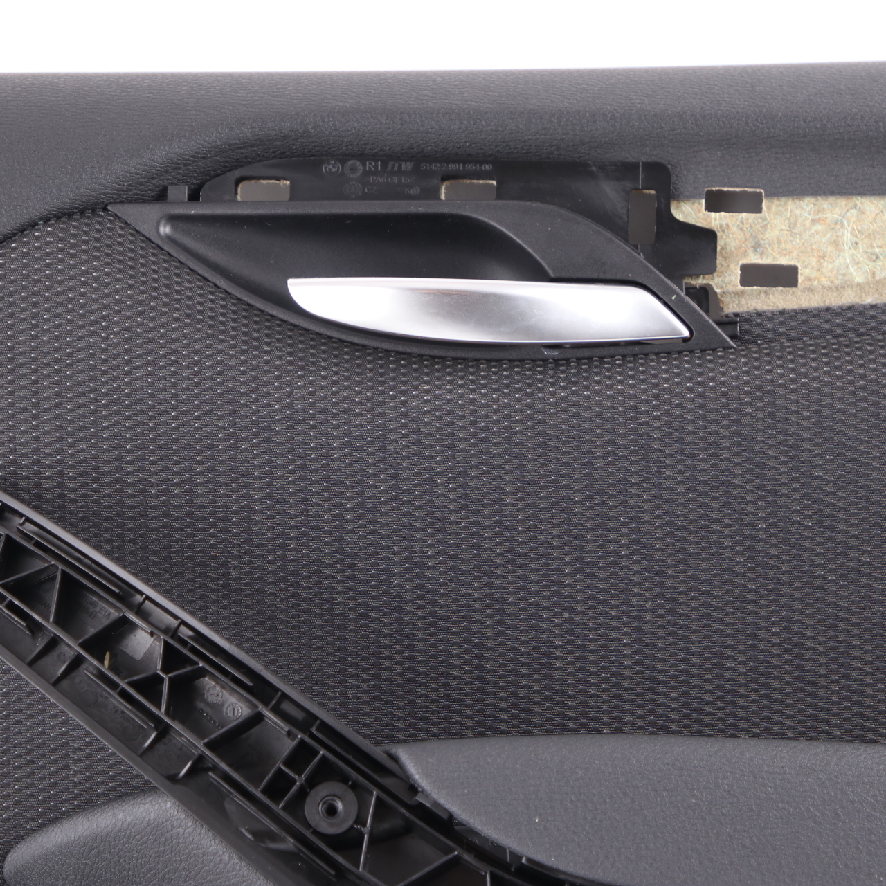 Door Card BMW X1 E84 Rear Right O/S Door Lining Trim Cloth Fabric Anthracite