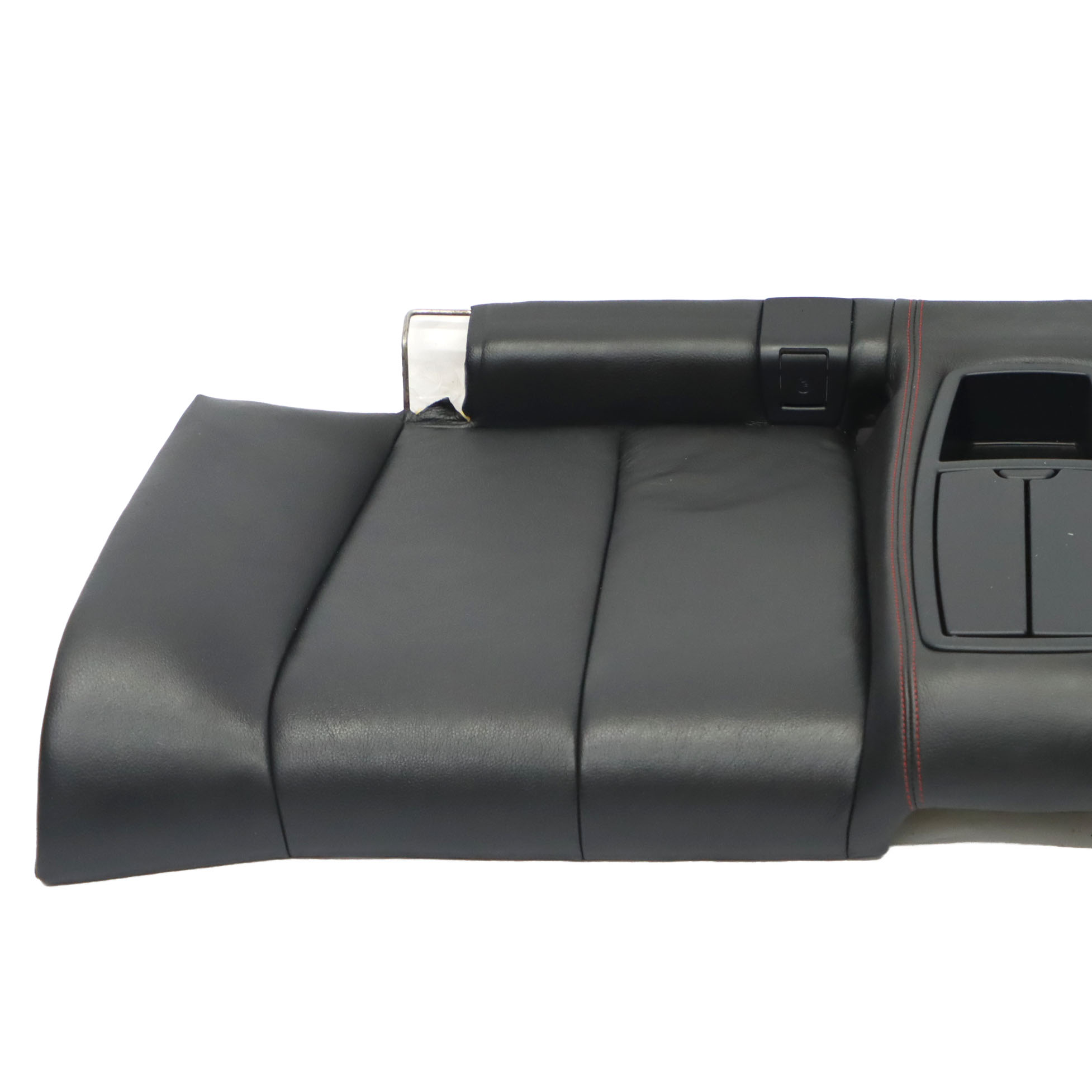 BMW F33 Convertible Rear Seat Bench Couch Cover Leather Dakota Black Red