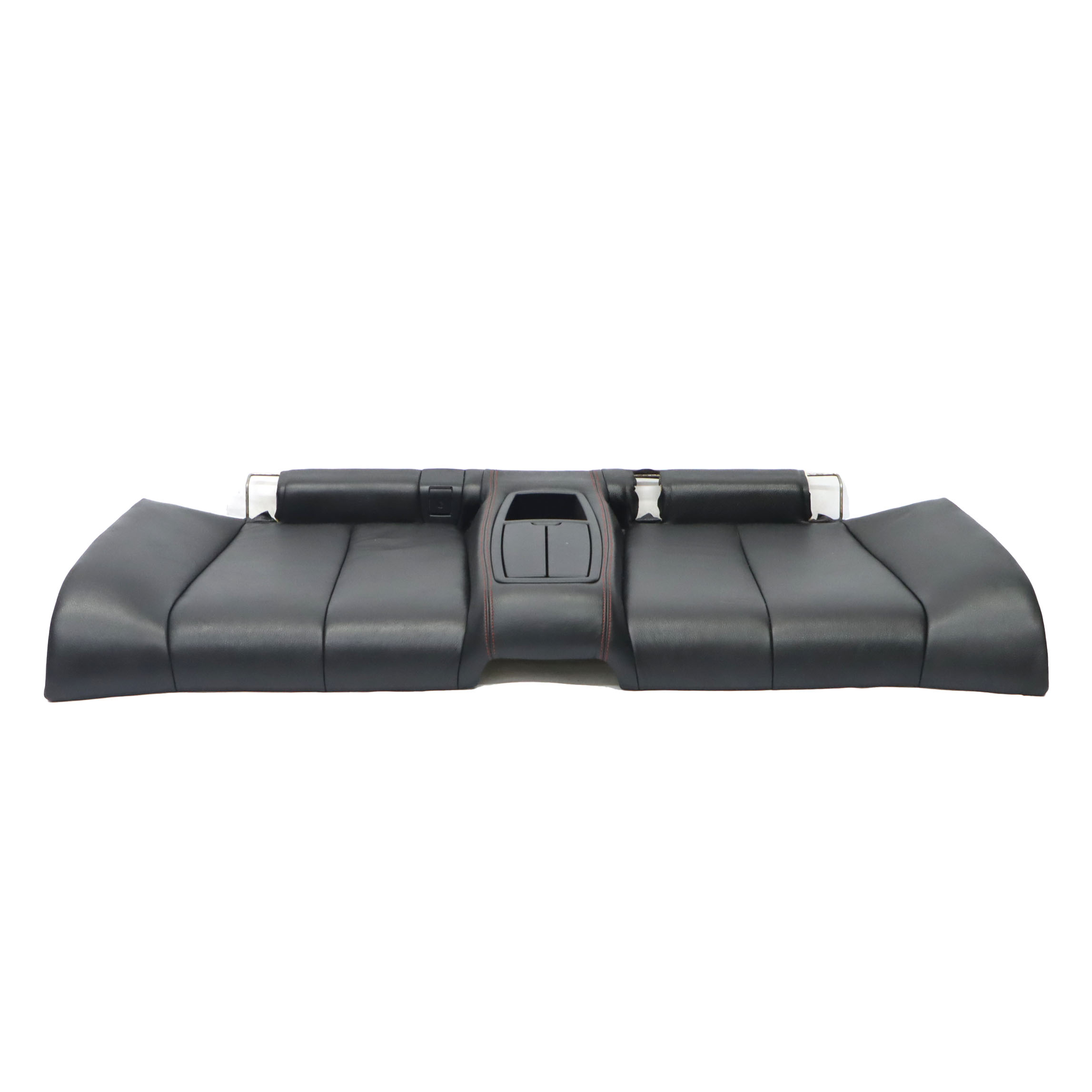 BMW F33 Convertible Rear Seat Bench Couch Cover Leather Dakota Black Red