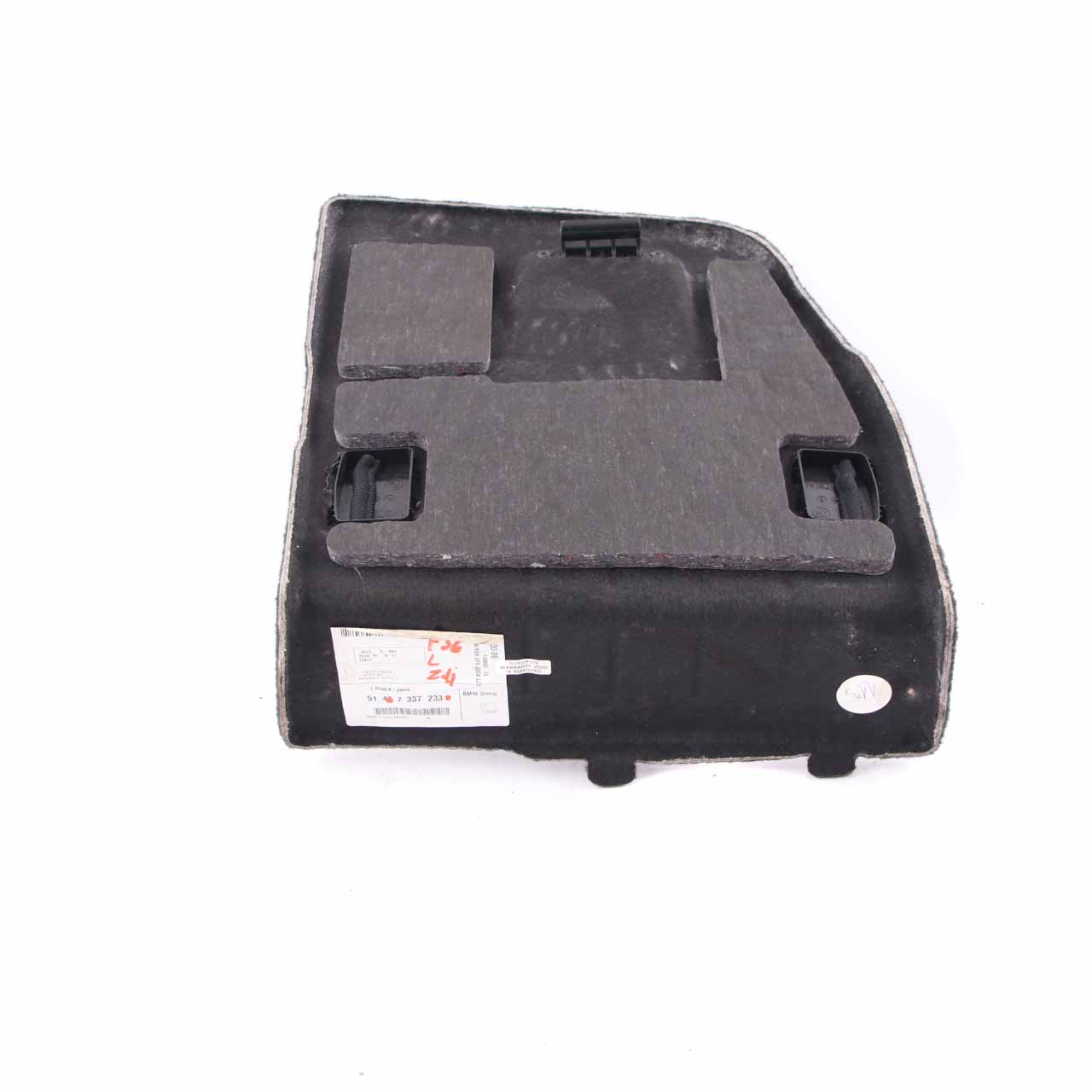 Trunk Trim BMW F36 Boot Side Cover Panel Left N/S Luggage Anthracite 7337233