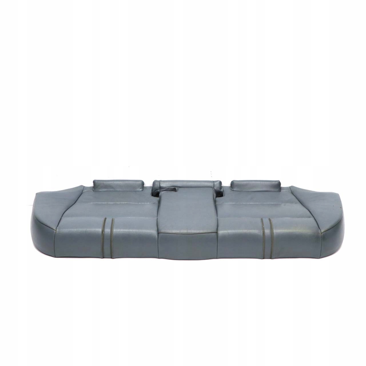 BMW X3 Series E83 Grey Blue Leather Interior Rear Seat Base Couch Bench Sofa