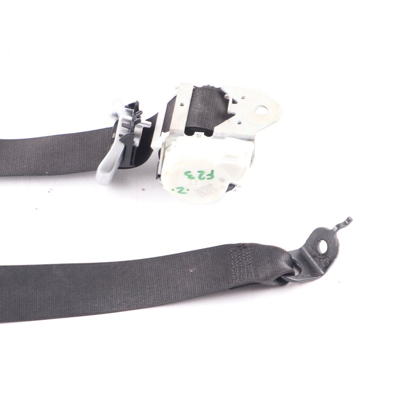 BMW F23 Convertible Seat Belt Upper Safety Seatbelt Front Left N/S Black 7338943