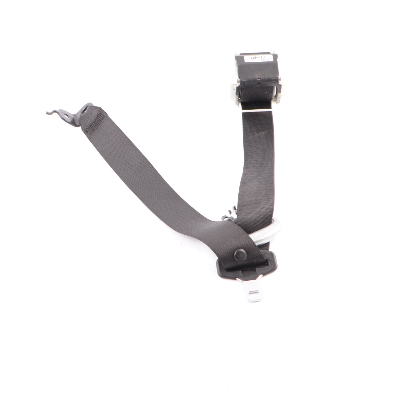 BMW F23 Convertible Seat Belt Upper Seatbelt Front Right O/S Black 7338944