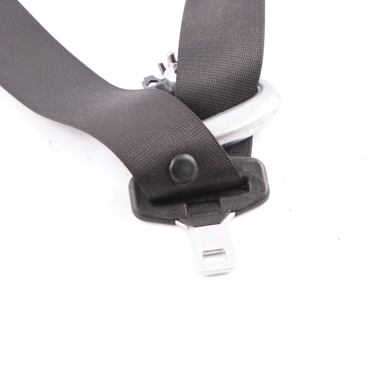 BMW F23 Convertible Seat Belt Upper Seatbelt Front Right O/S Black 7338944