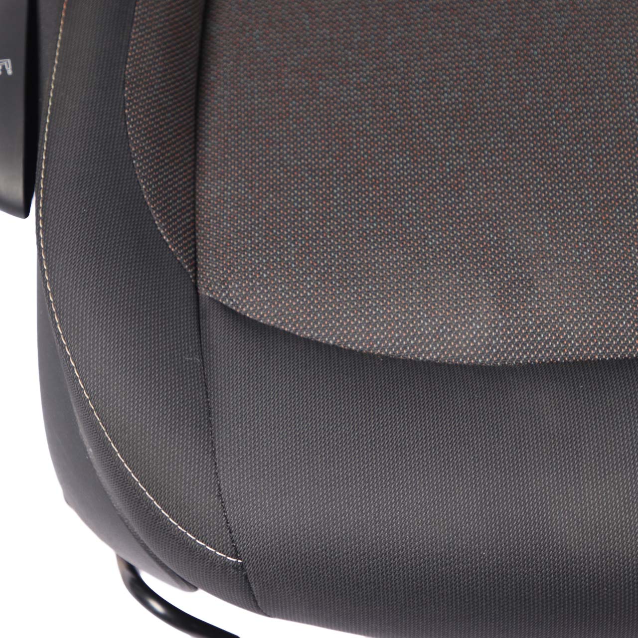 Heated Seats Mini F56 Cooper One Cloth Fabric Set Front Rear Seat Carbon Black