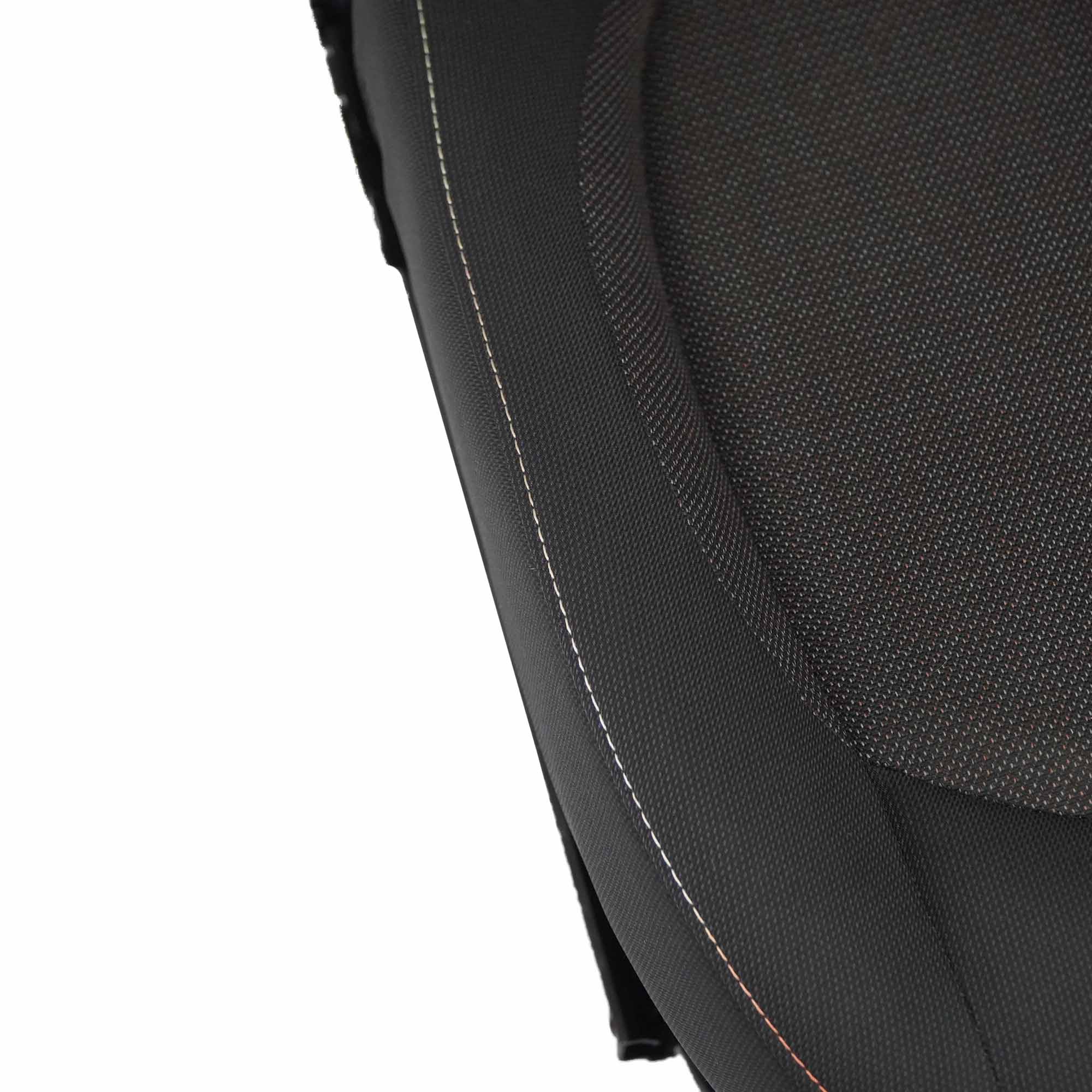 Mini Cooper One F56 Front Left N/S Cloth Seat Fabric Firework / Carbon Black